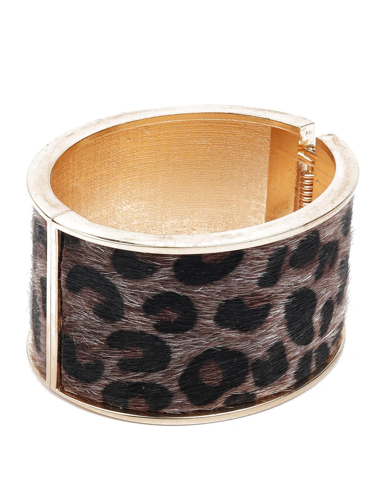 Odette Women Multicolor Printed Smooth Bracelet - Image 3