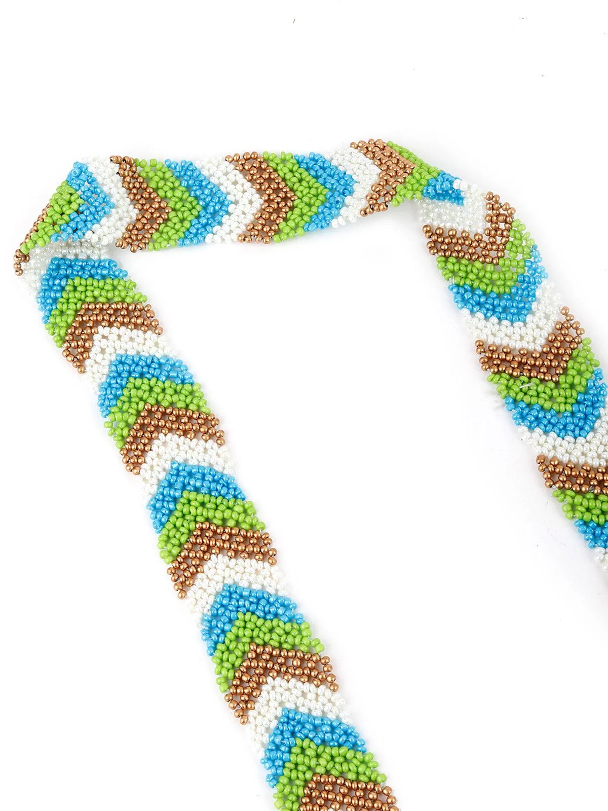 Odette Women Multicolor Tribal Necklace - Image 6