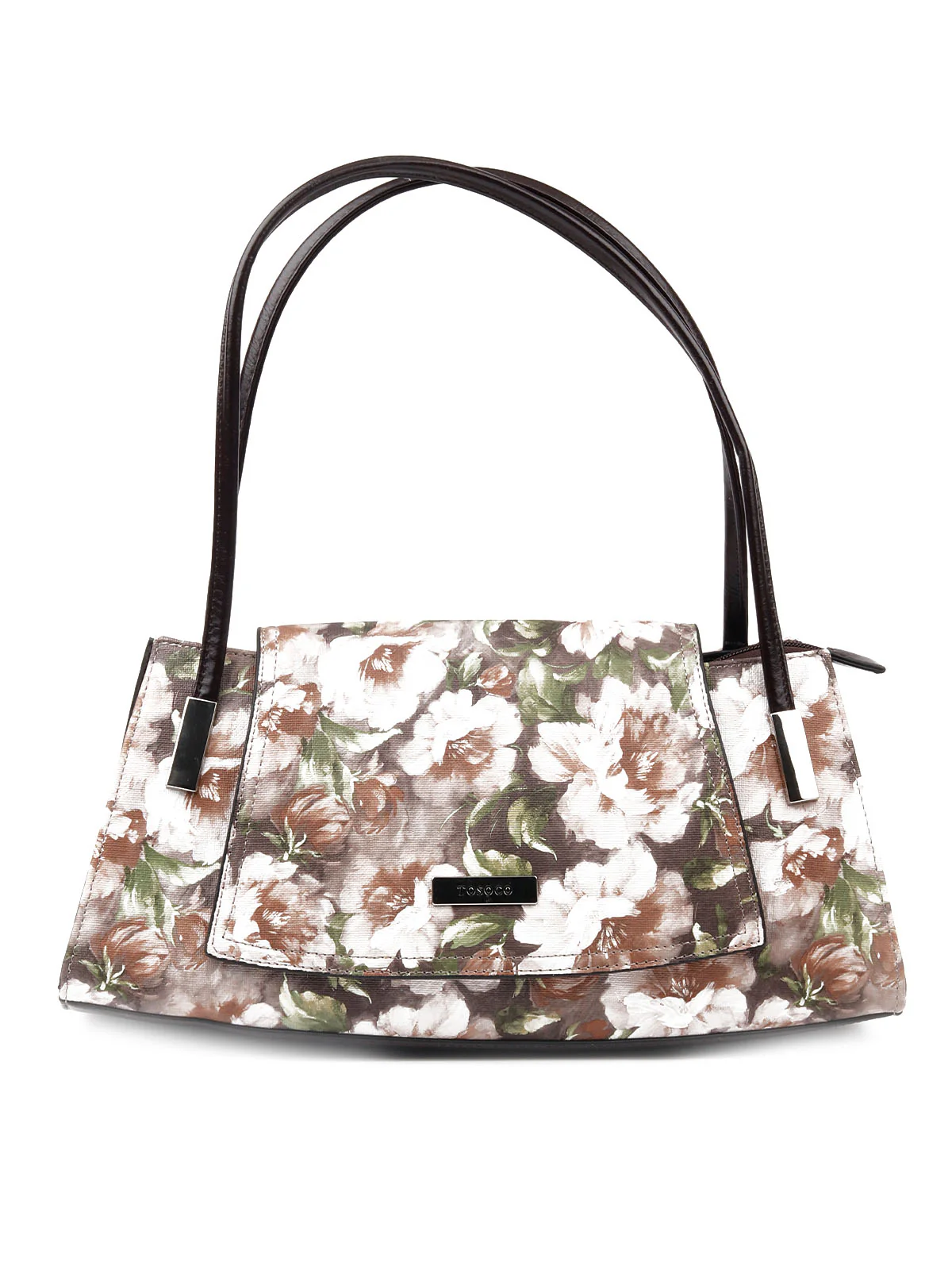 Odette Women Multicolored Floral Printed Hand Bag - Image 3