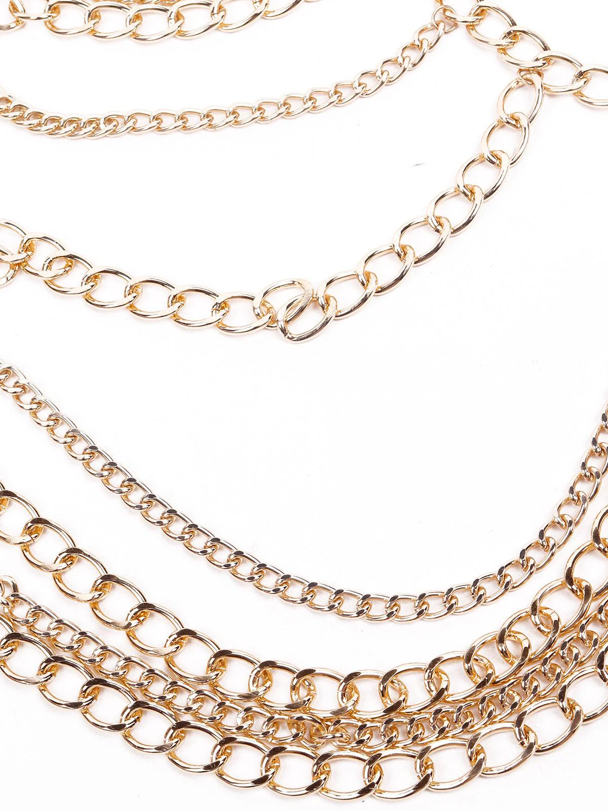 Odette Women Gold Tone Body Chain - Image 5