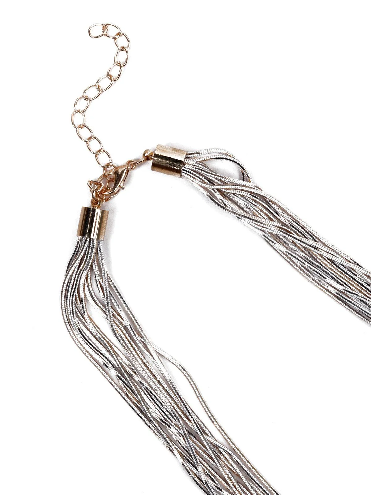Odette Women Silver Metal Necklace - Image 6