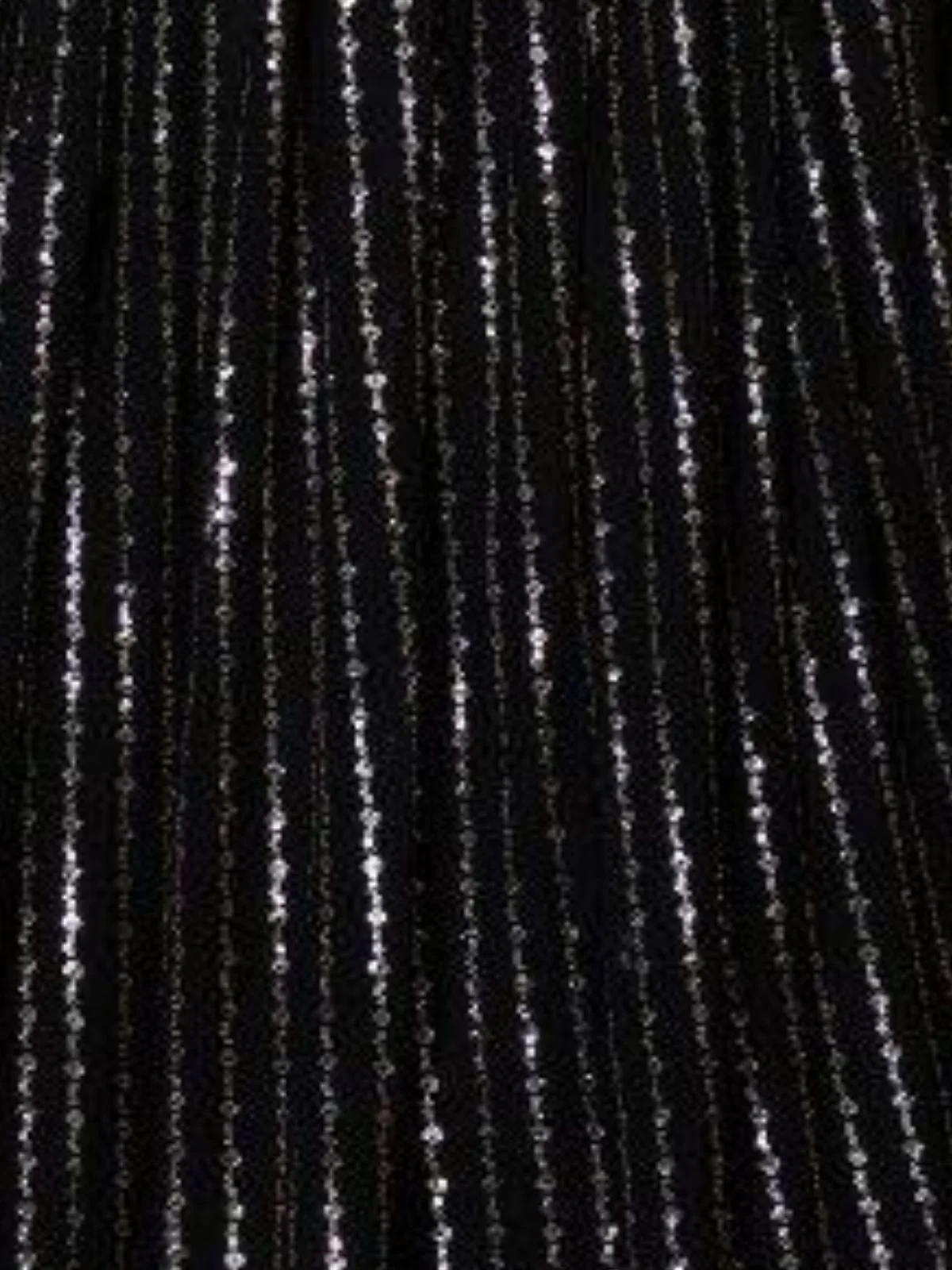 Odette Black Georgette Embellished Semi Stitched Lehenga For Women - Image 4