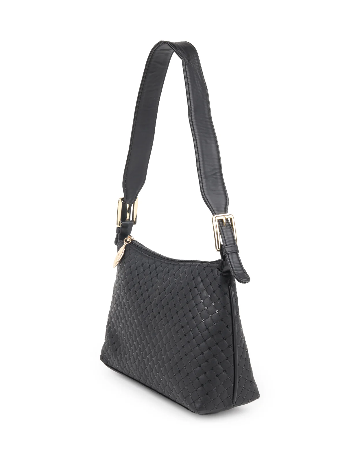 Odette Black Hand Bag For Women - Image 4