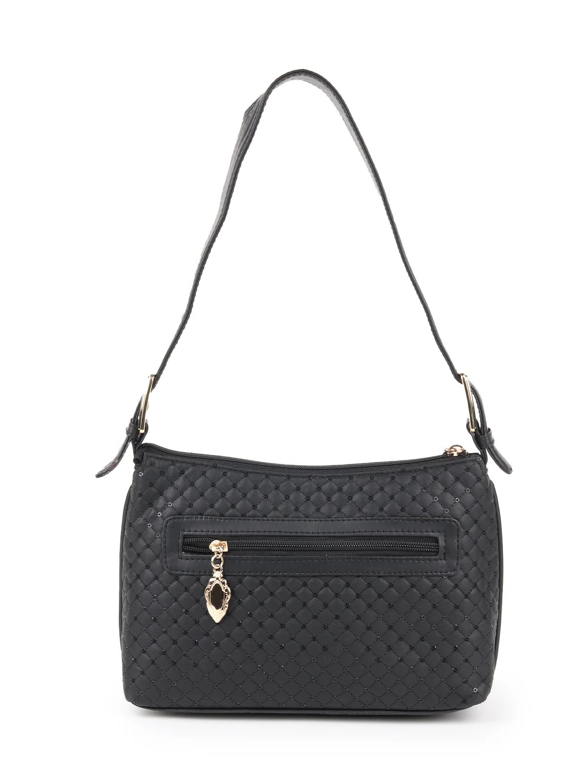 Odette Black Hand Bag For Women - Image 5