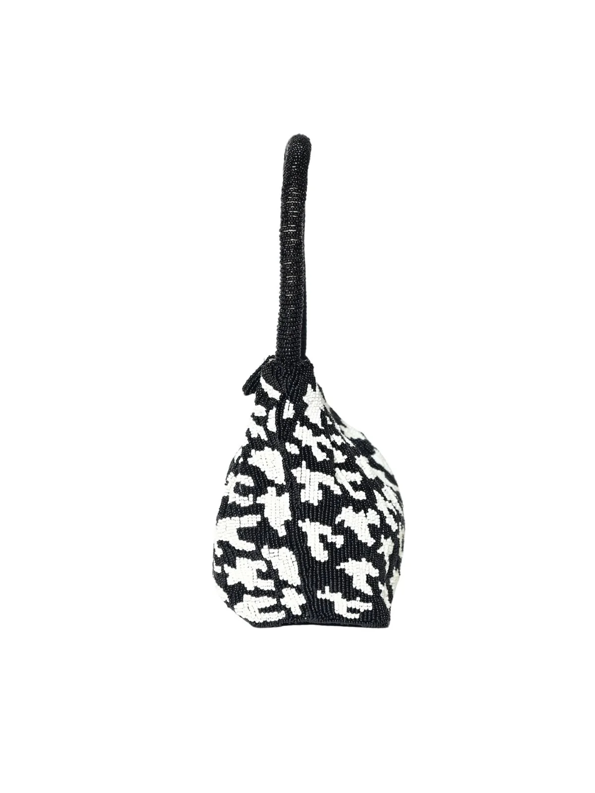Odette Black Polyester Embellished Clutch For Women - Image 4