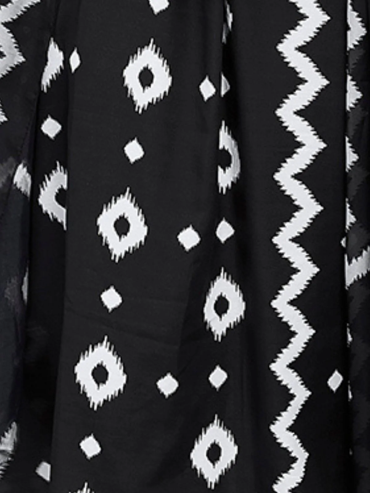 Odette Black Viscose Embroidered Stiched Kurta Set For Women - Image 5