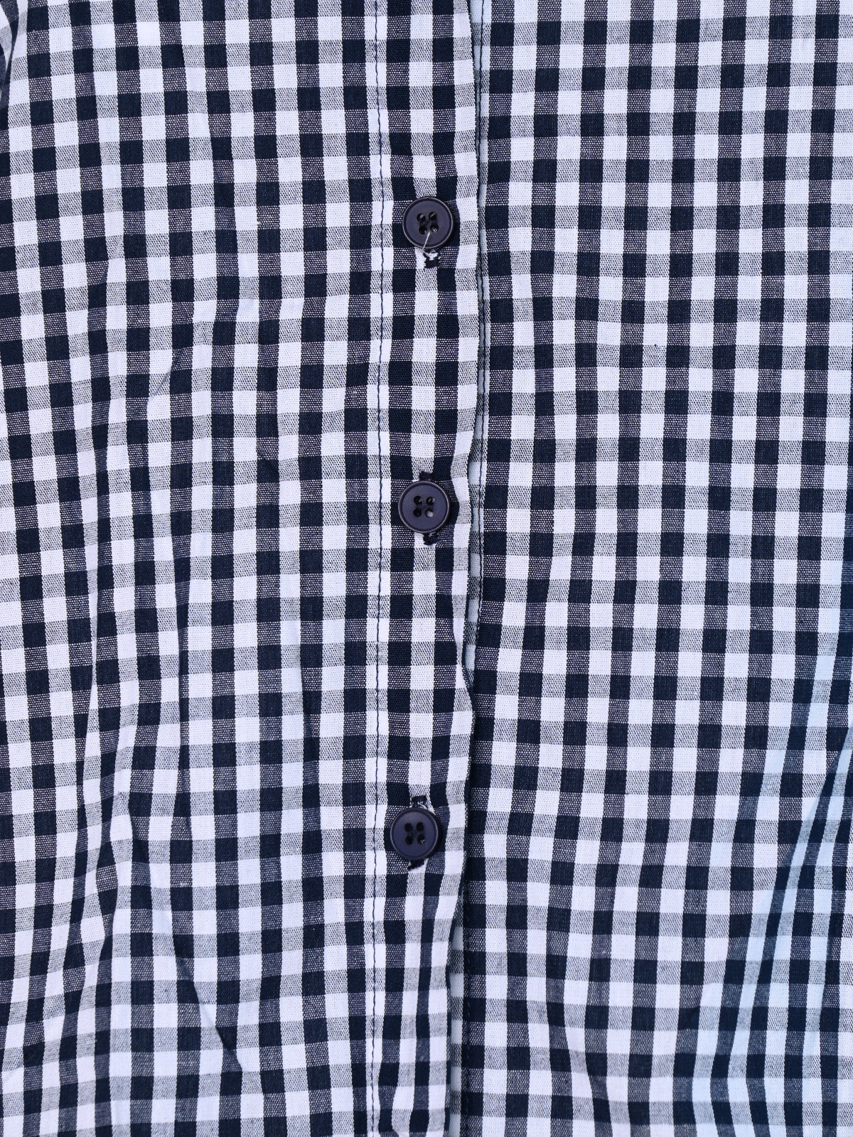 Odette Blue Cotton Solid Top For Women - Image 4