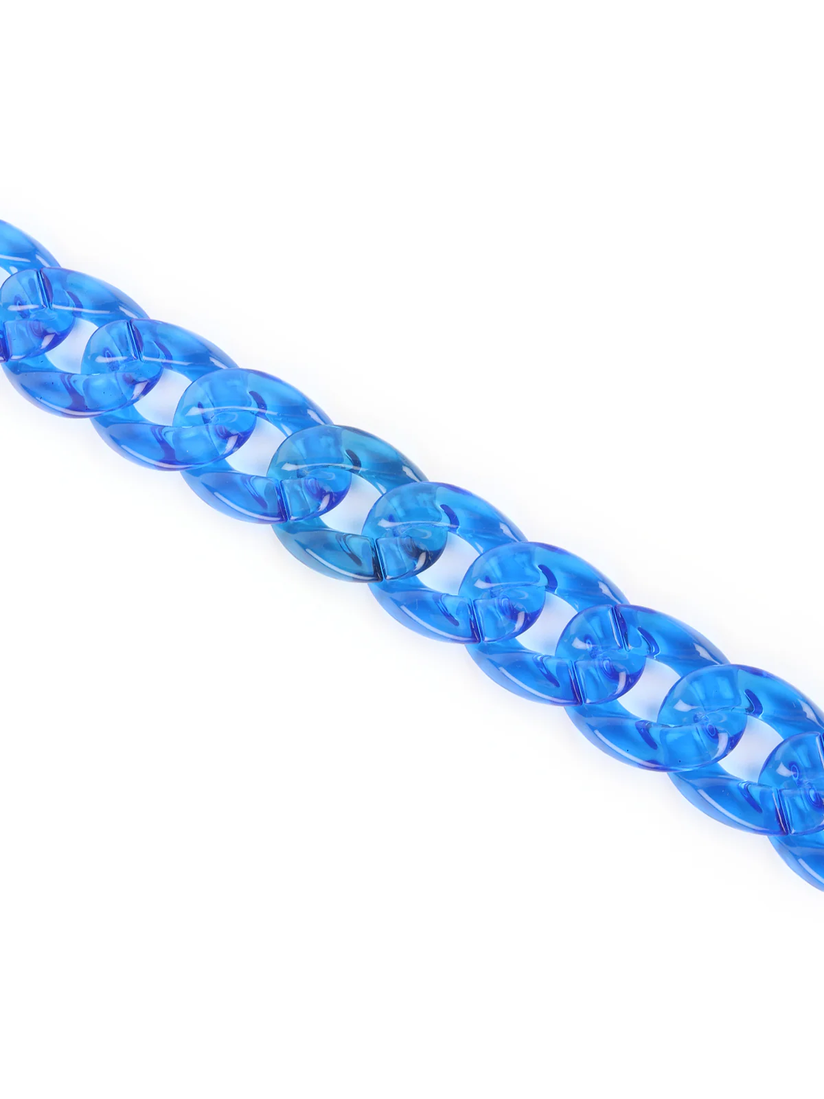 Odette Blue Links Choker Neckpiece For Women - Image 3
