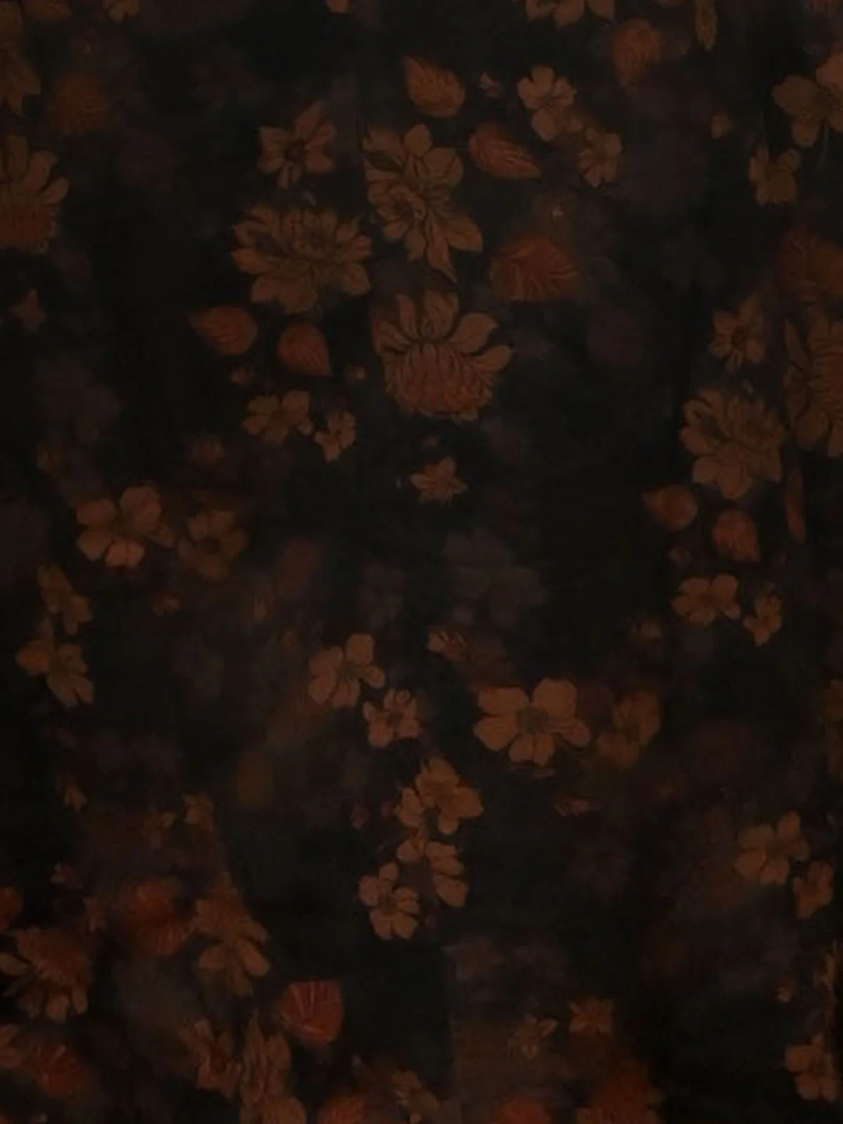 Odette Brown Cotton Blend Printed Skirt For Women - Image 6