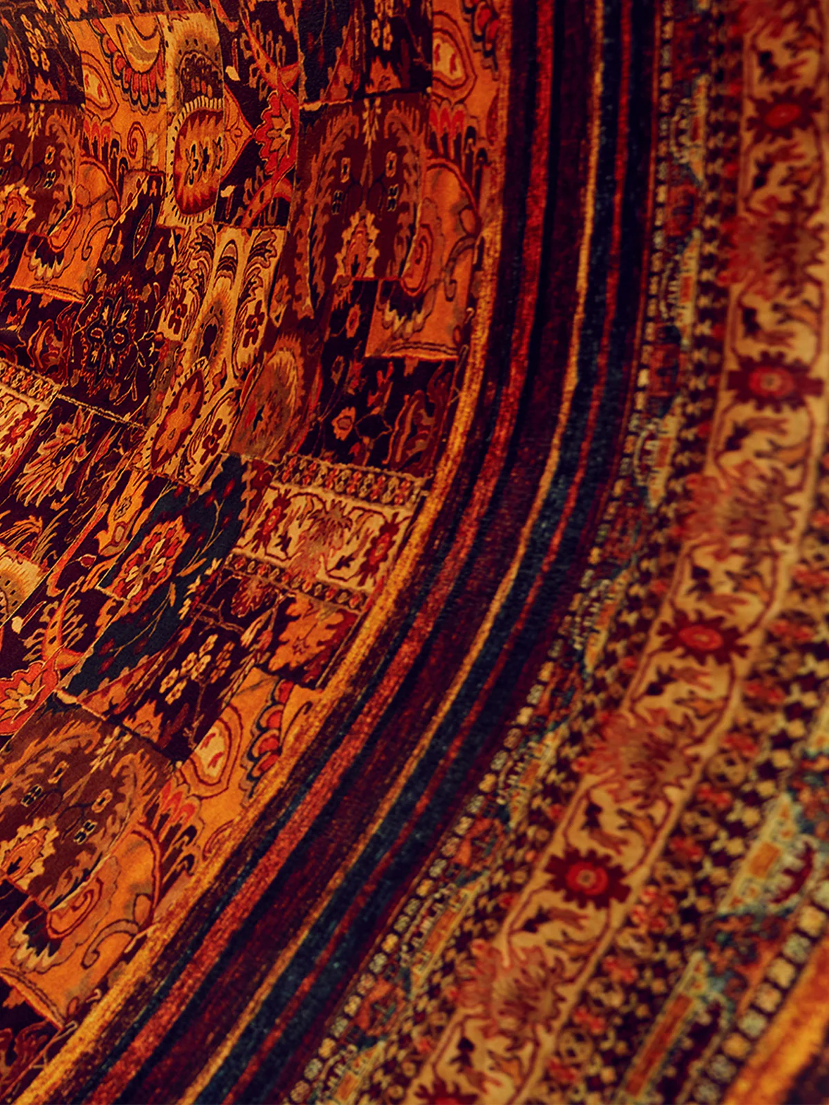Odette Brown Digital Printed Saree For Women - Image 5