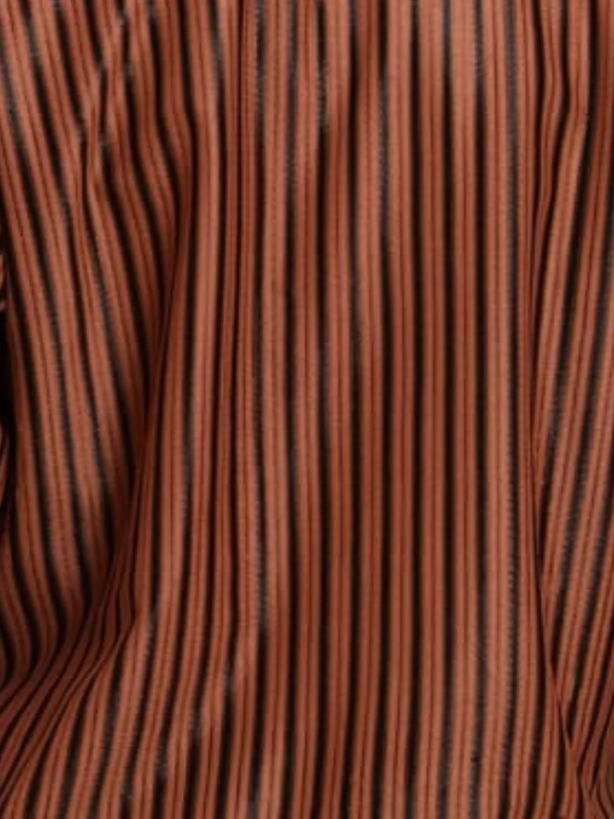 Odette Brown Poly Cotton Printed Shirt Shirt Women - Image 4