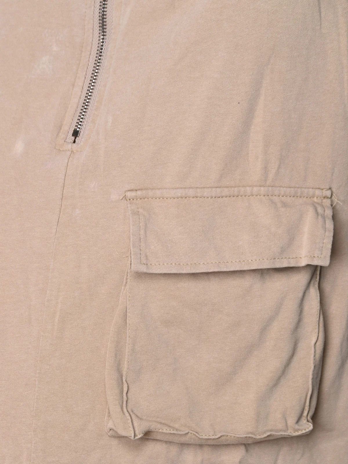 Odette Dark Beige Poly Cotton Solid Skirt For Women - Image 4
