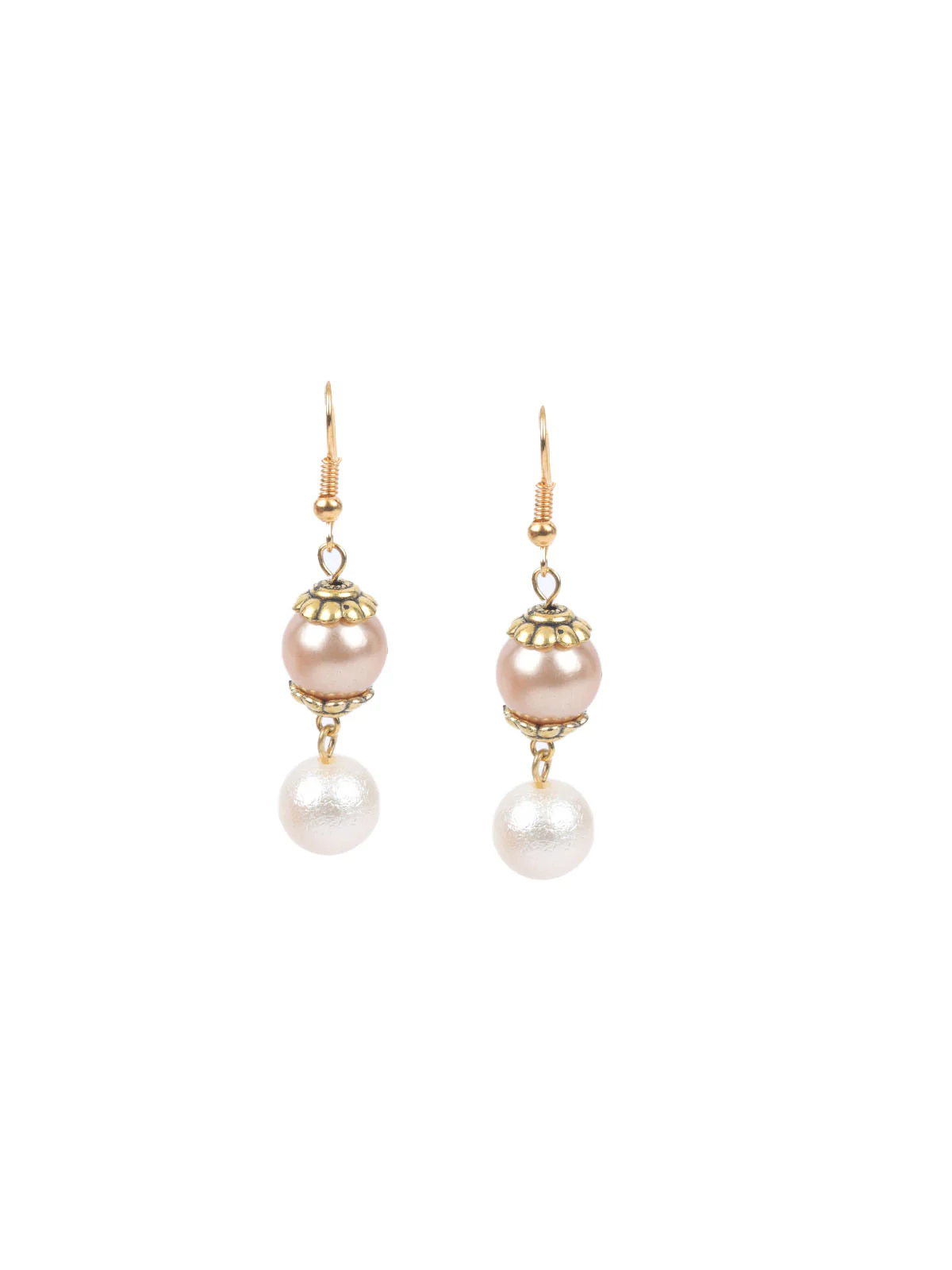 Odette Golden Alloy Embellished Jewellery Set For Women - Image 7