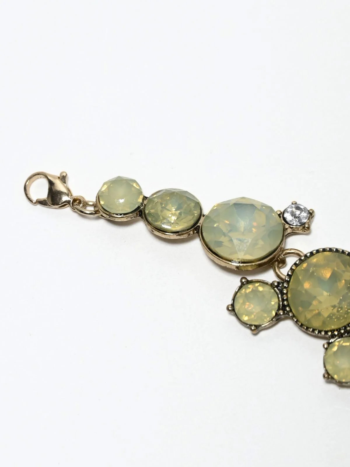 Odette Green Alloy Stone Embellished Neckpiece For Women - Image 5