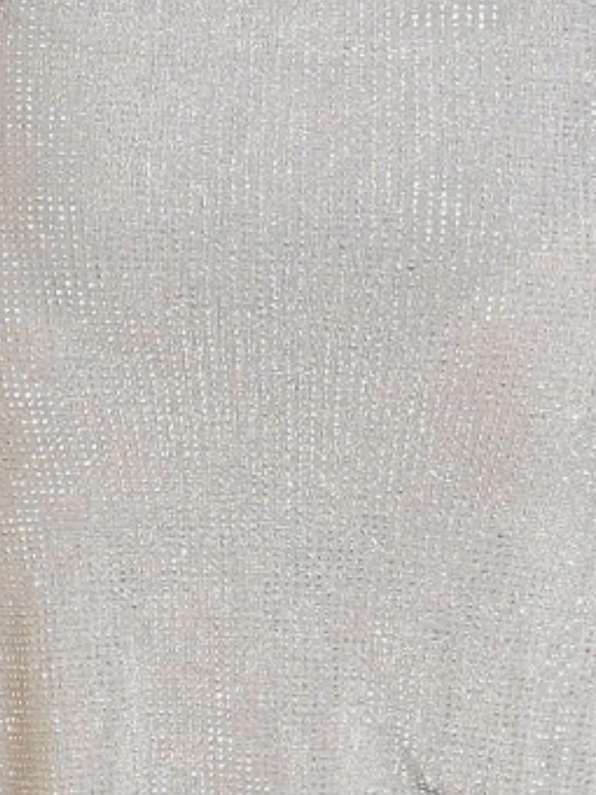 Odette Grey Lycra Polyester Shimmer Solid Dress For Women - Image 6
