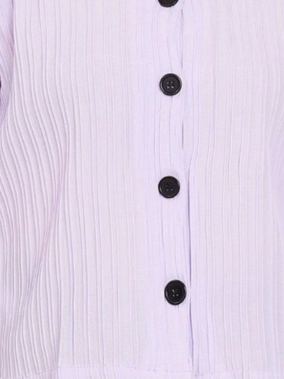 Odette Lavender Sugarcane Solid Shirt For Women - Image 4