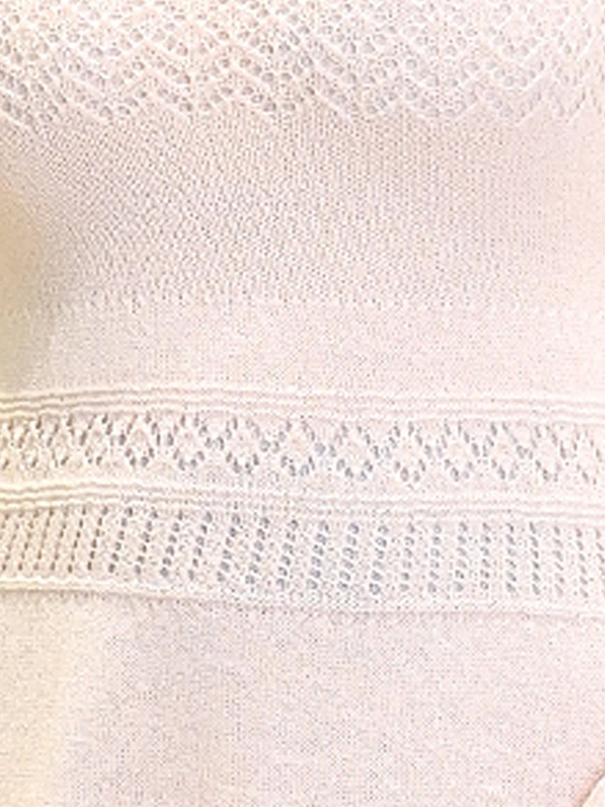 Odette Light Pink Knit Rib Solid Dress For Women - Image 5