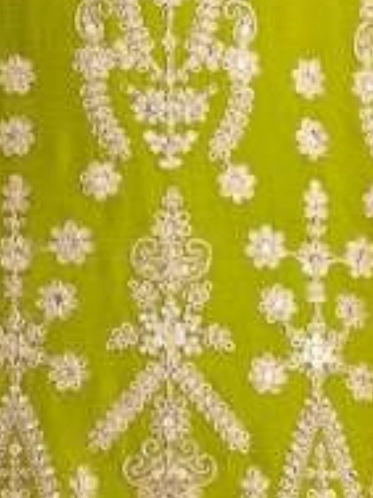 Odette Lime Green Chinon Embellished Semi Stitched Kurta Set For Women - Image 3