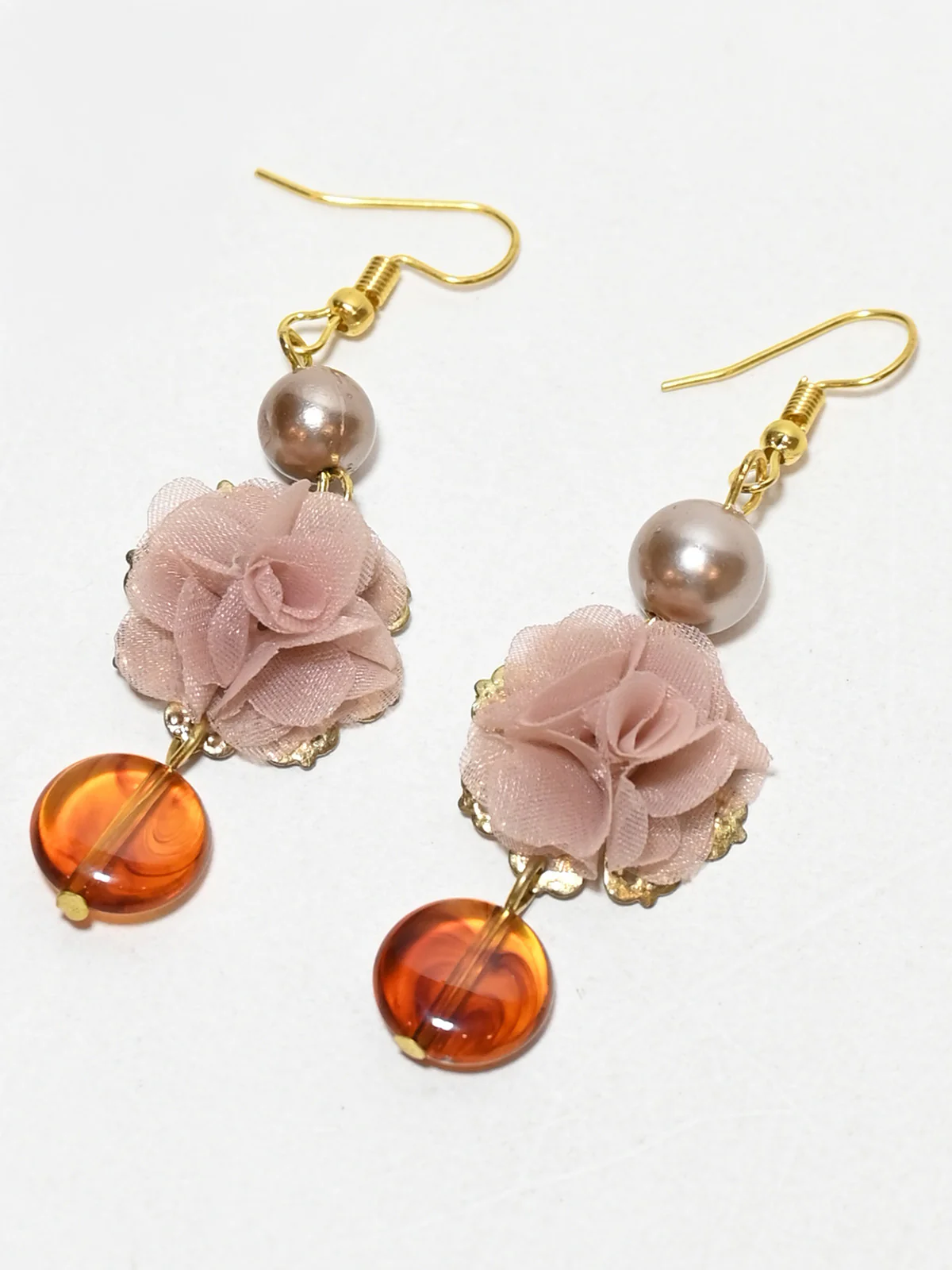 Odette Multicolor Silicon Pearl And Stone Jewellery Set For Women - Image 5