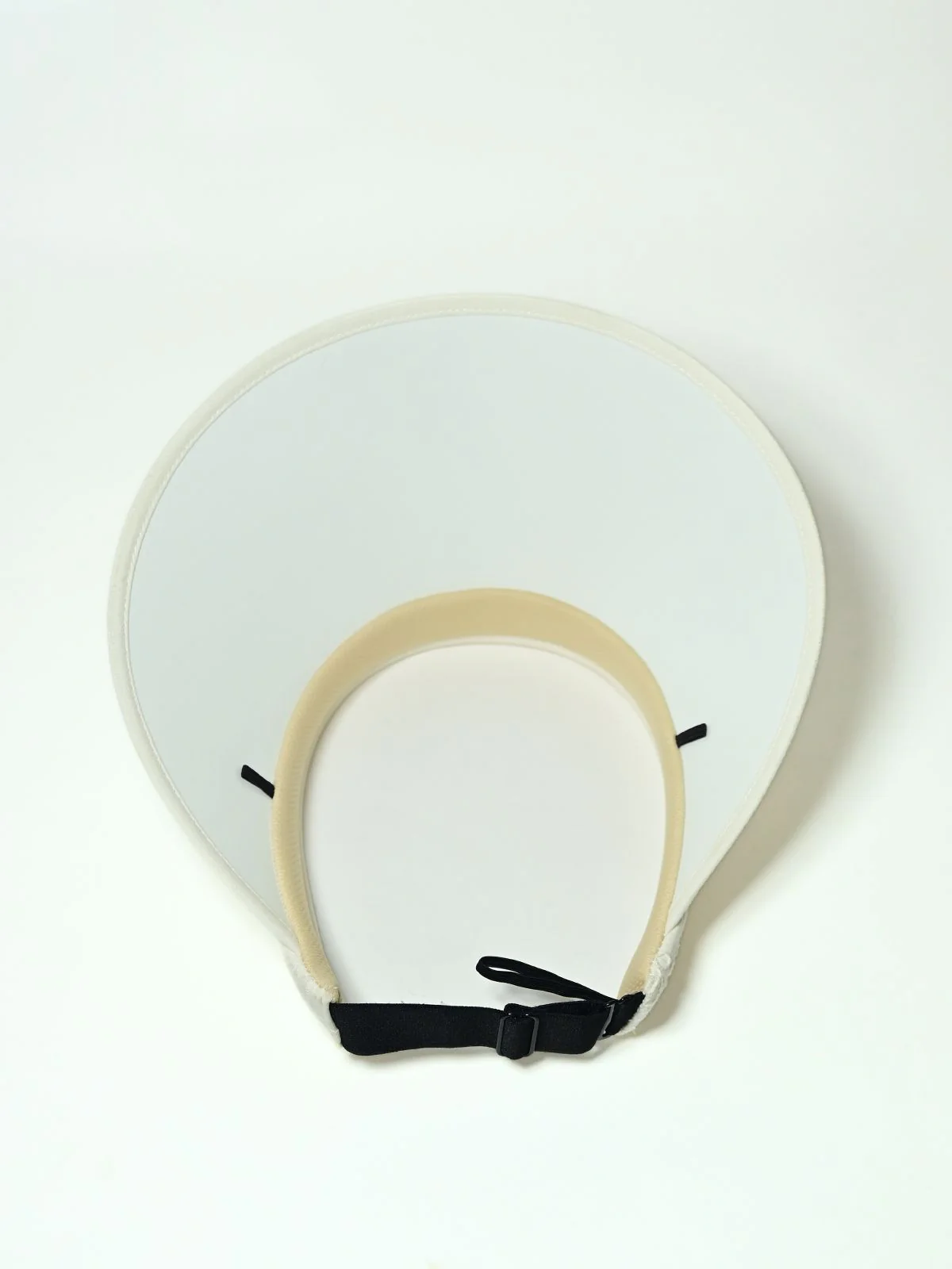 Odette Off White Cotton Embriodered Hat For Women - Image 7