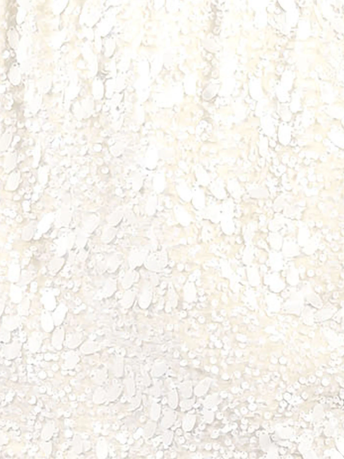 Odette Off White Net Sequence Skirt For Women - Image 6