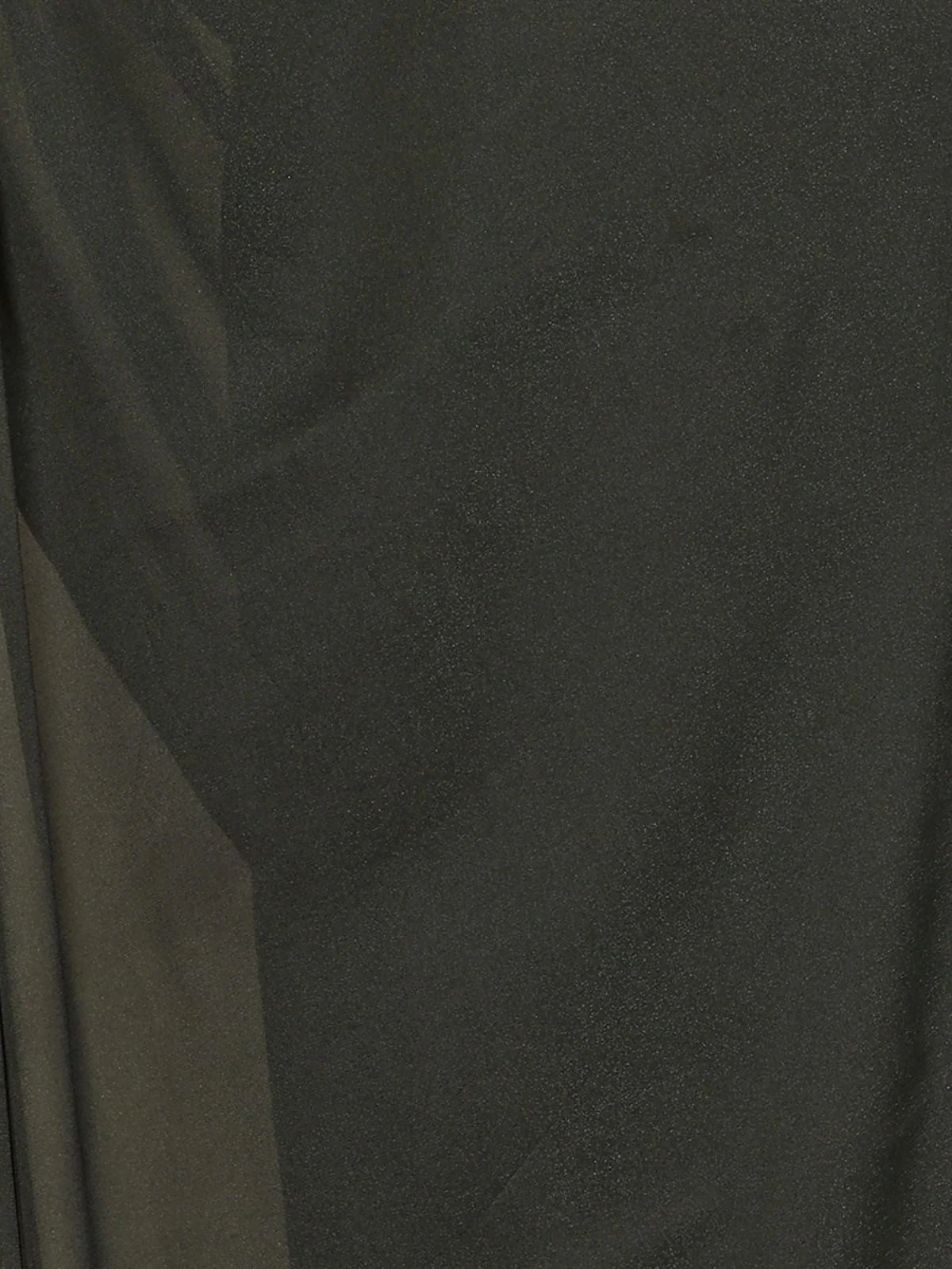 Odette Olive Green Georgette Solid Saree For Women - Image 5