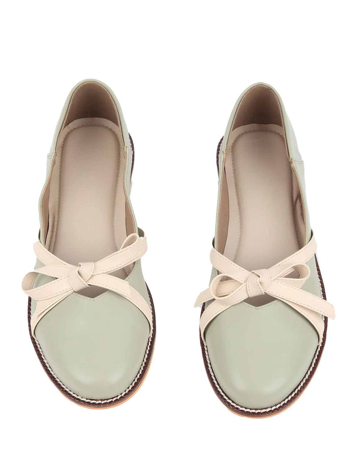 Odette Olive Textured Casual Shoes For Women - Image 4