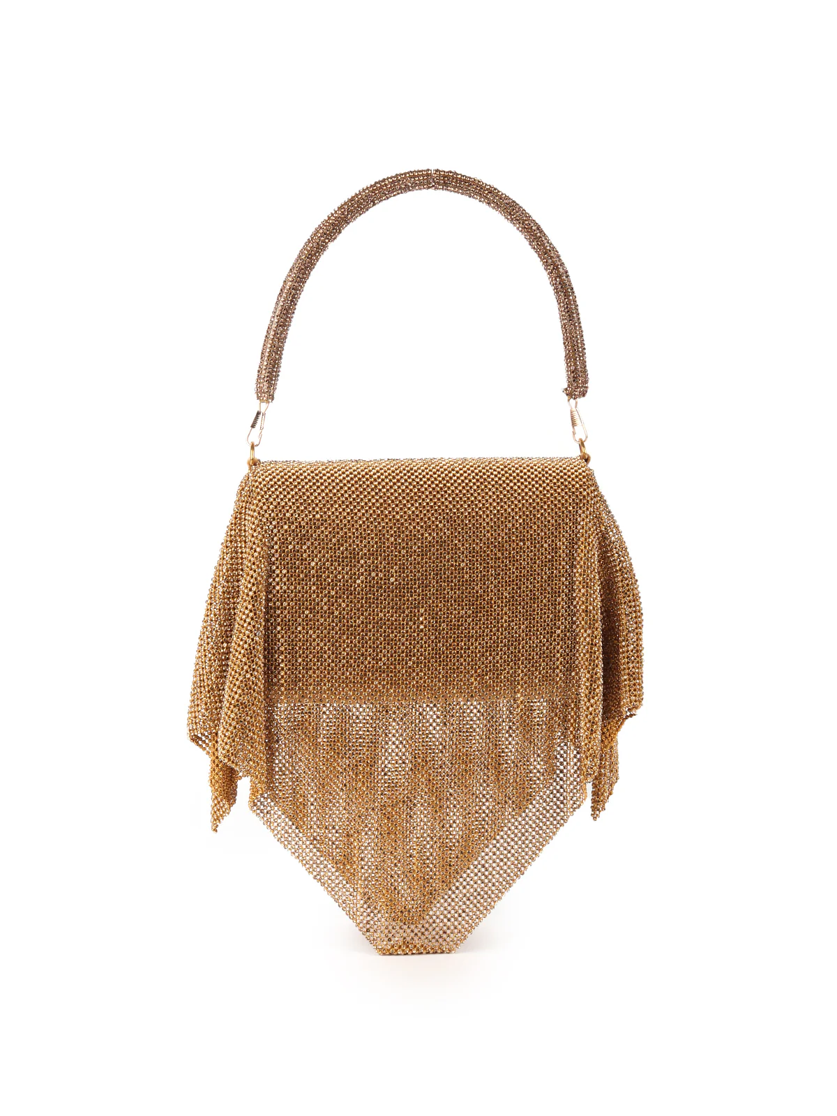 Odette Ornate Golden Patterned Clutch For Women - Image 3