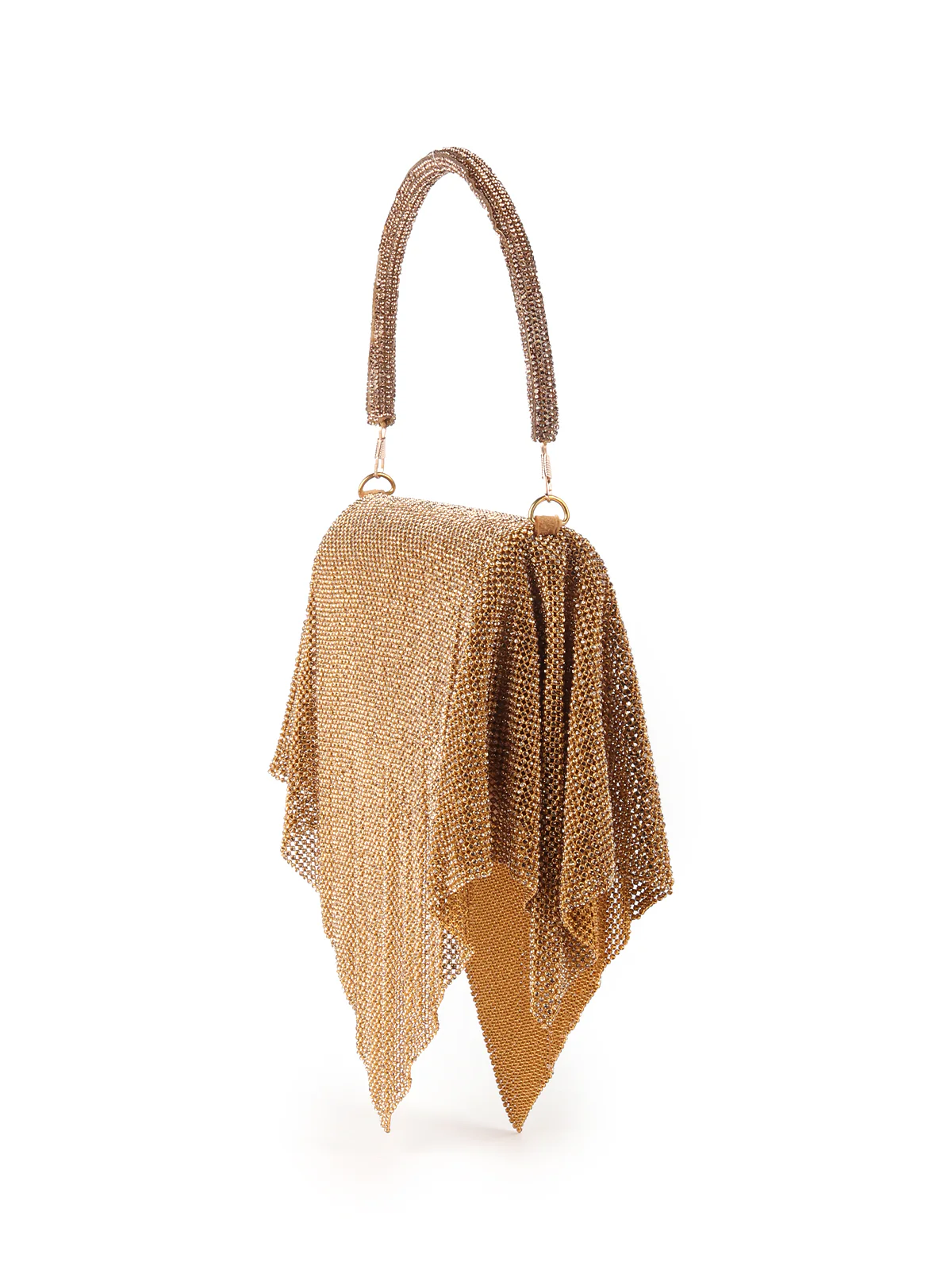 Odette Ornate Golden Patterned Clutch For Women - Image 4
