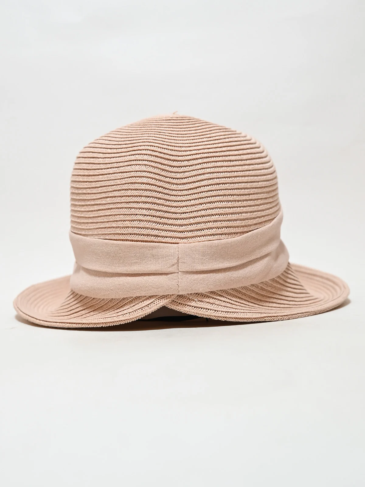Odette Peach Synthetic Woven Hat Women - Image 4