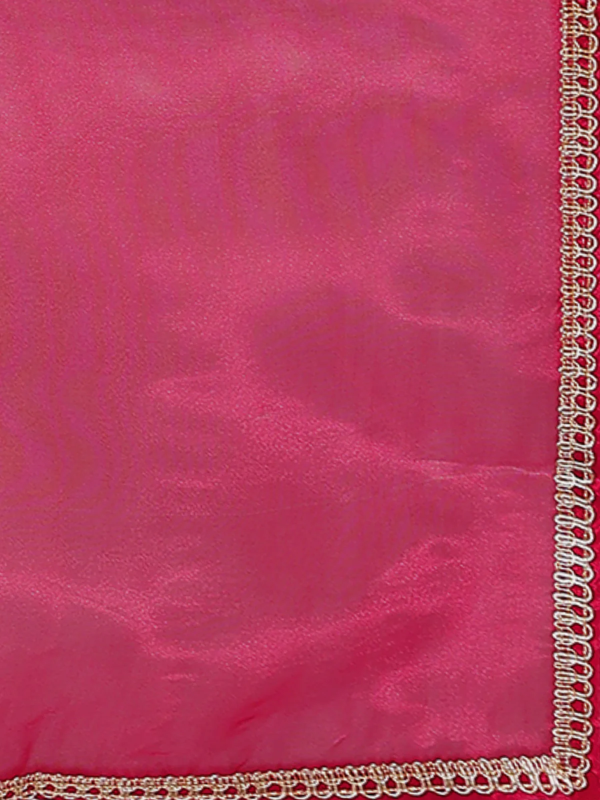 Odette Pink Cotton Blend Embroidered Stitched Kurta Set For Women - Image 7