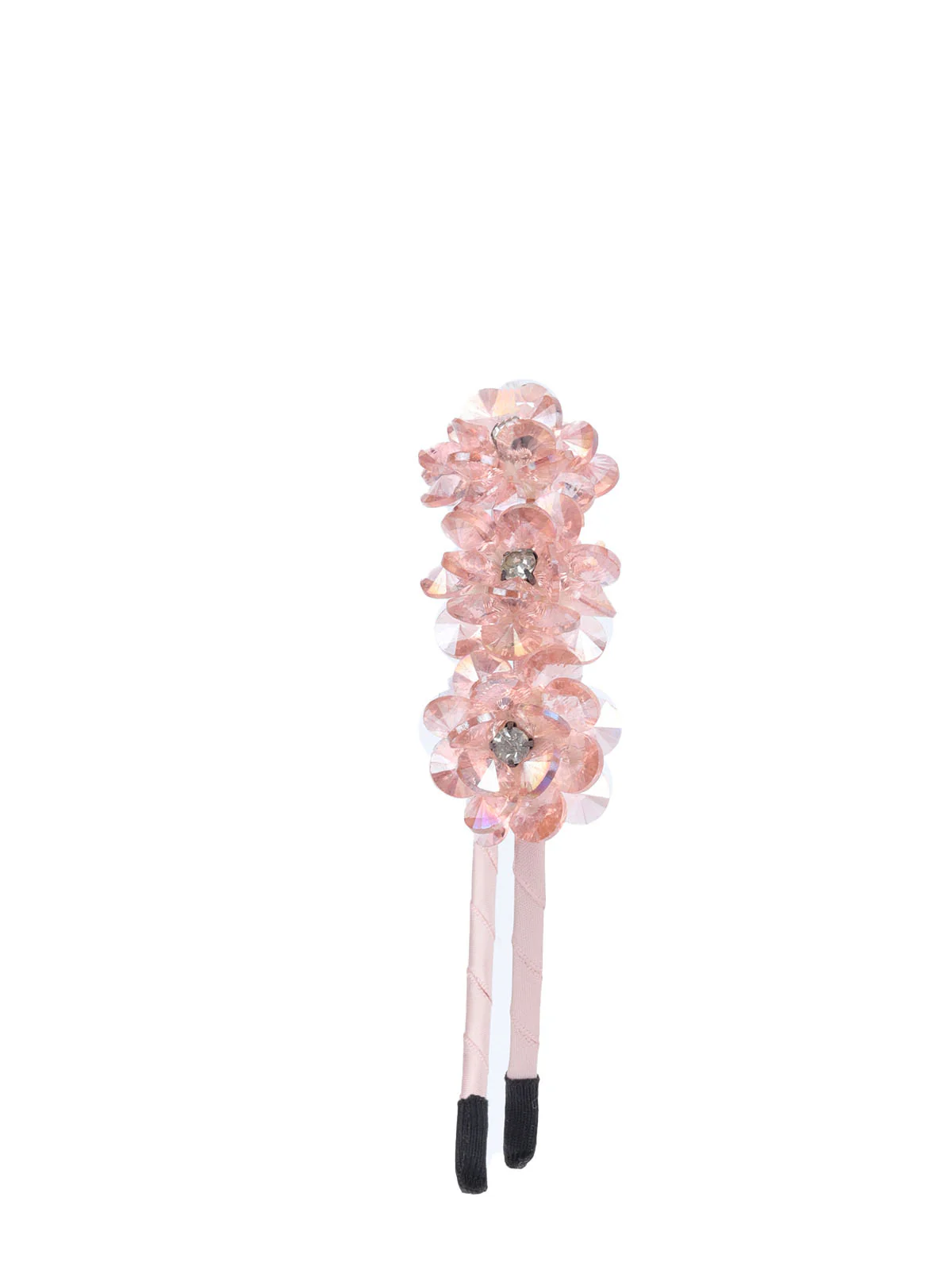 Odette Pink Embellished Hair Band For Women - Image 4