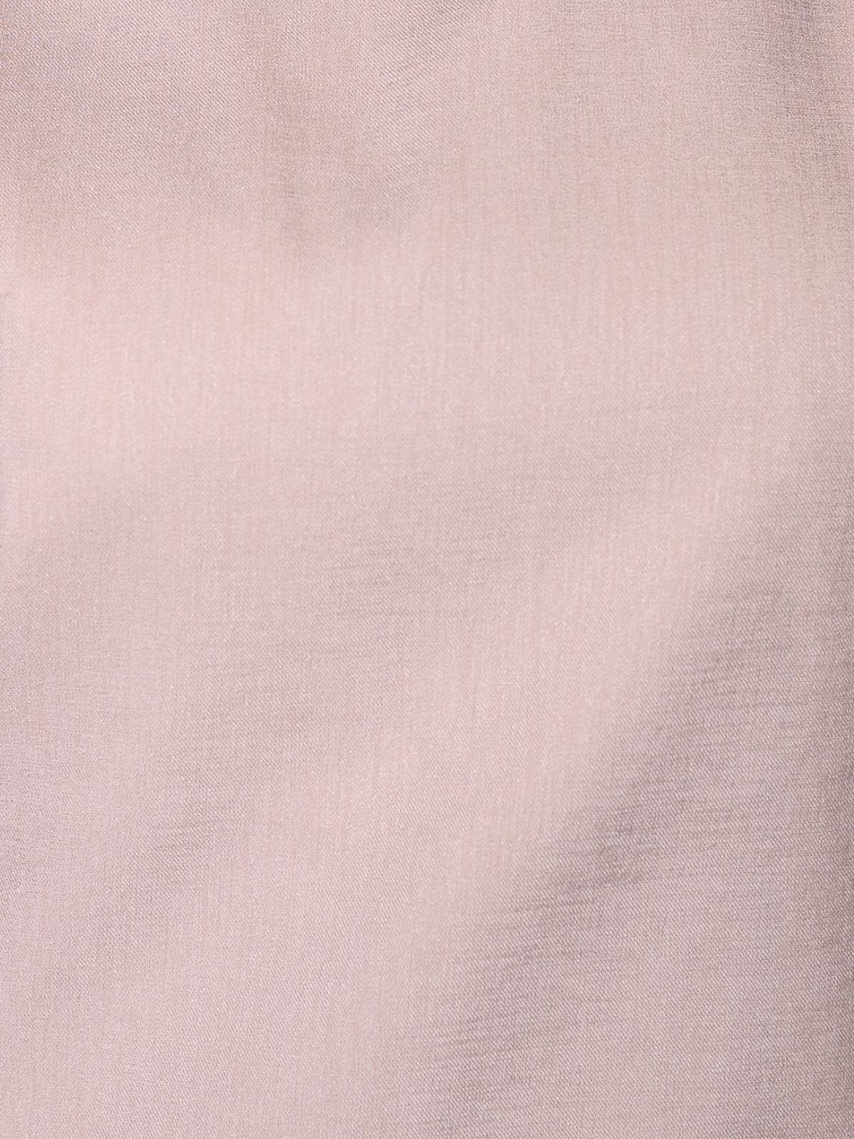 Odette Pink Polyester Suede Embellished Dress for Women - Image 7
