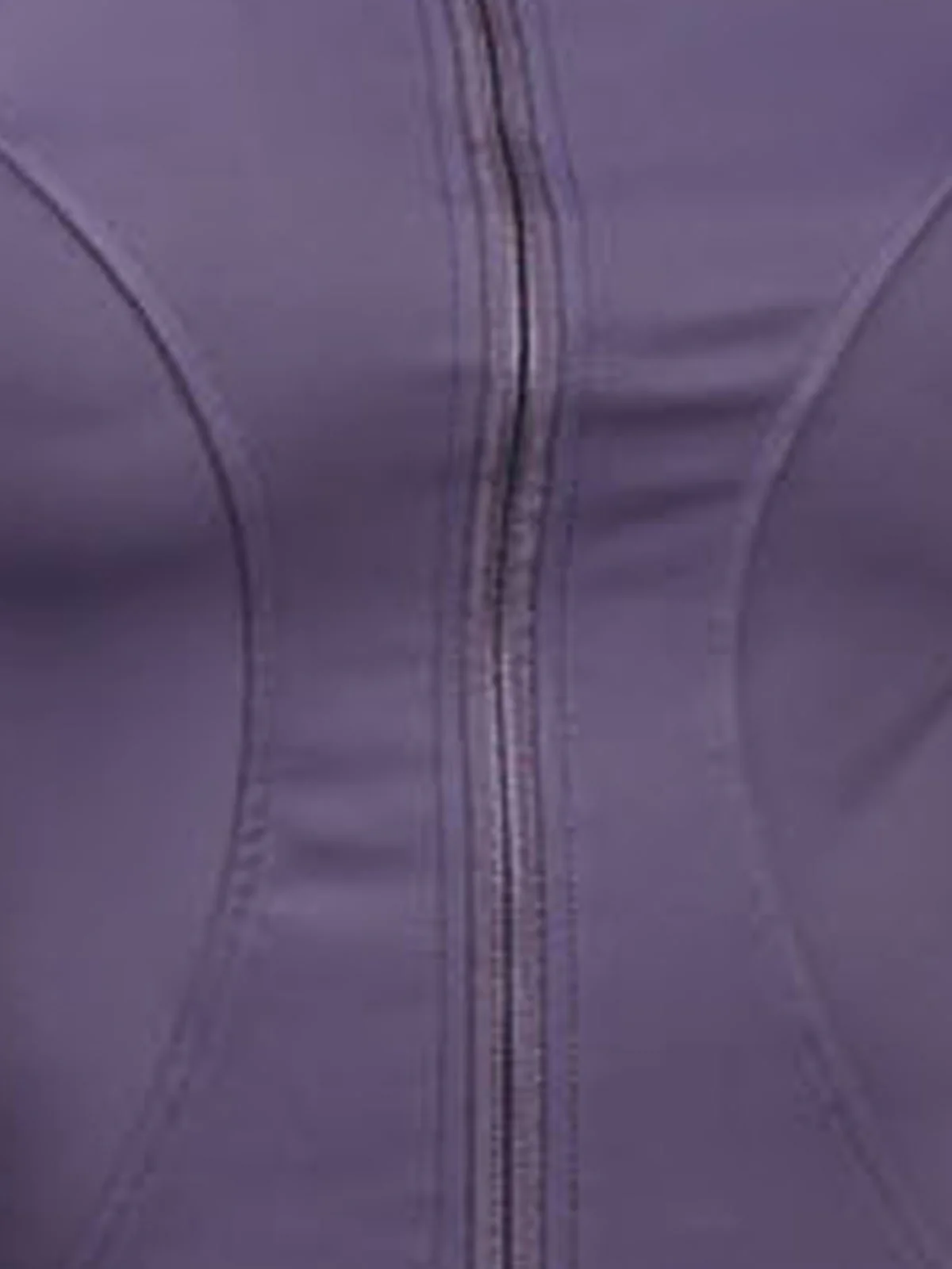 Odette Purple Polyester Lycra Solid Active Wea For Women - Image 6
