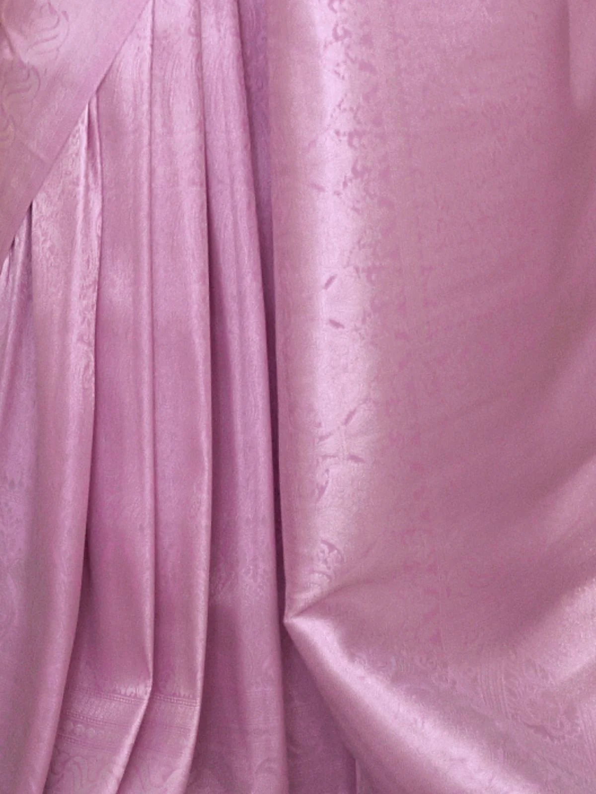 Odette Purple Woven Design Silk Blend Saree With Unstitched Blouse For Women - Image 3