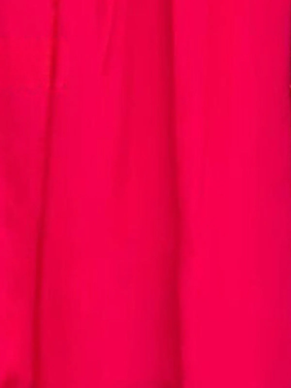 Odette Red Viscose Embroidered Stitched Kurta Set for Women - Image 7