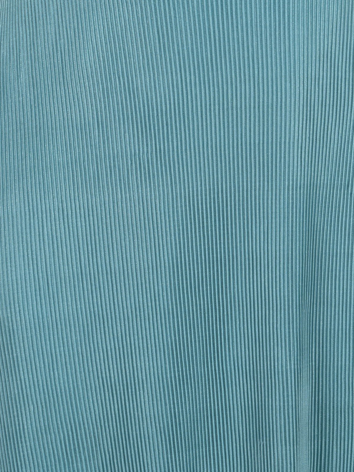 Odette Teal Wrap Around Stitched Dress for Women - Image 5