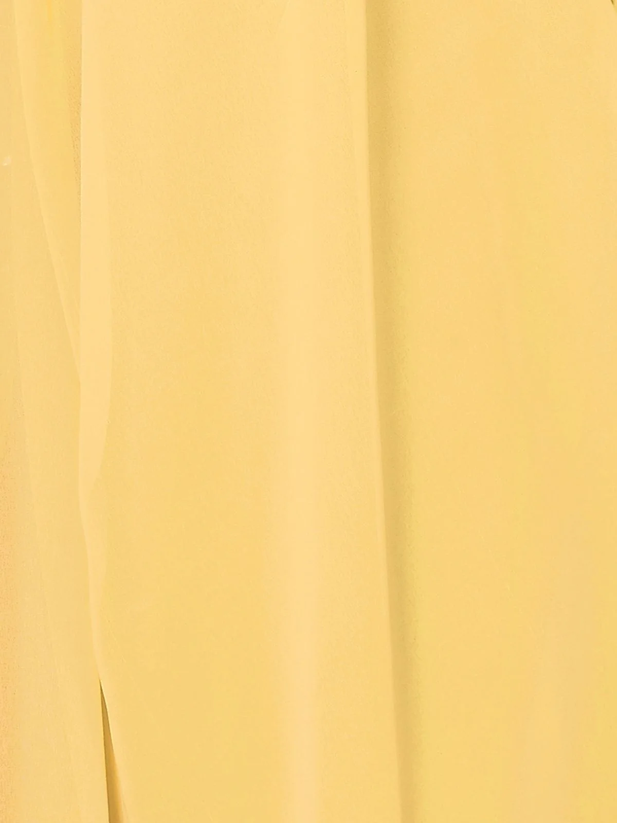 Odette Yellow Georgette Embroidered Saree For Women - Image 5