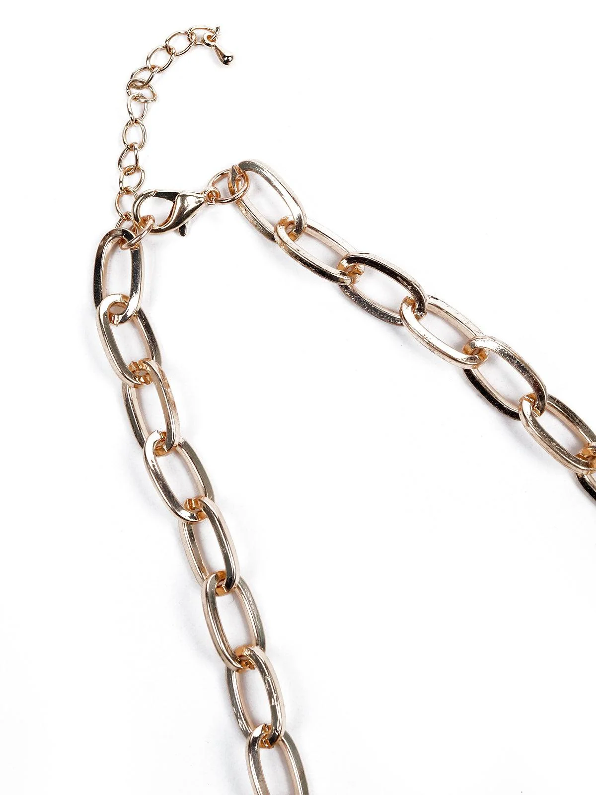 Odette Women Orange Metal Necklace - Image 6