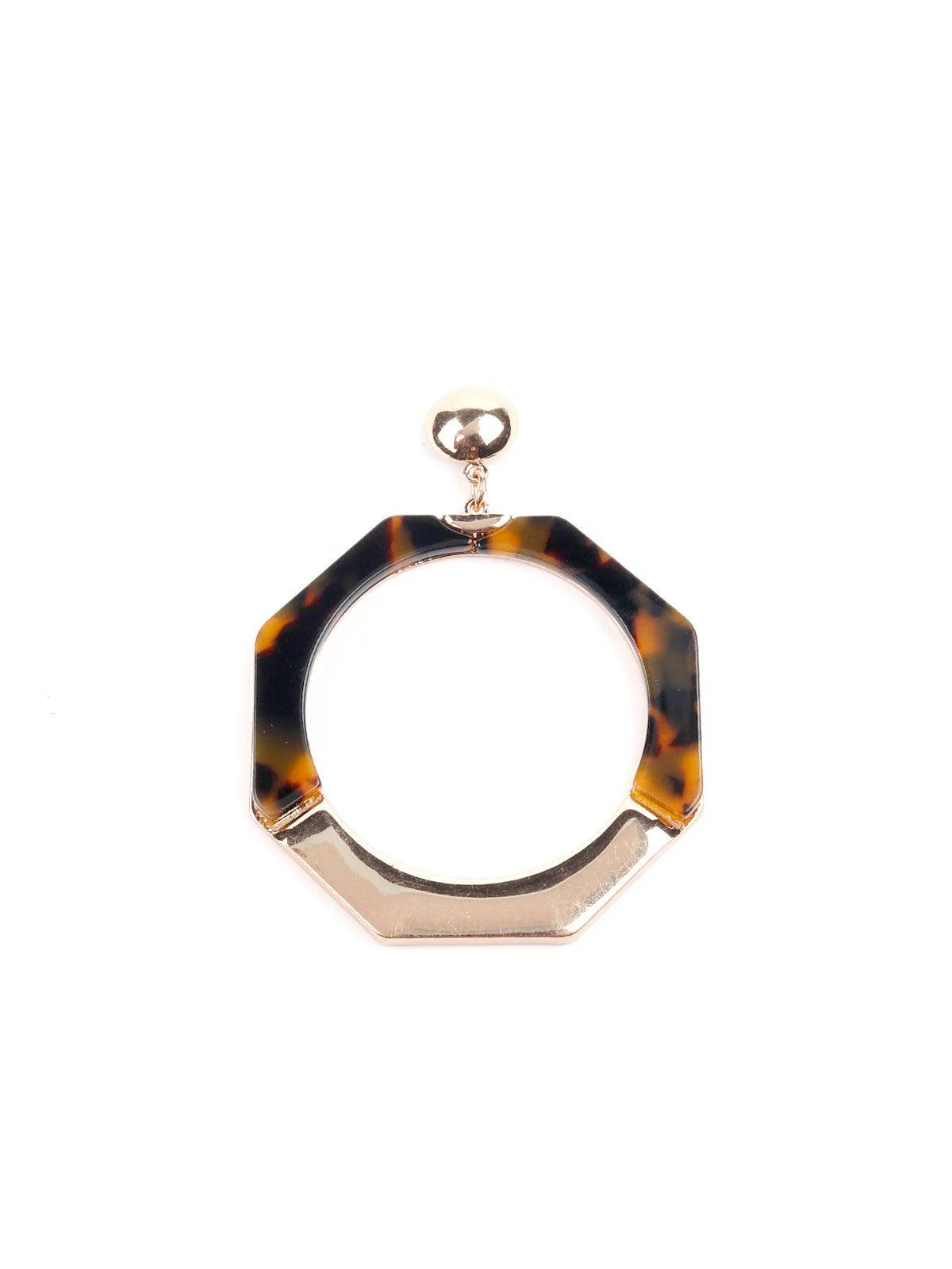 Odette Women Gold Metal Earrinigs - Image 4