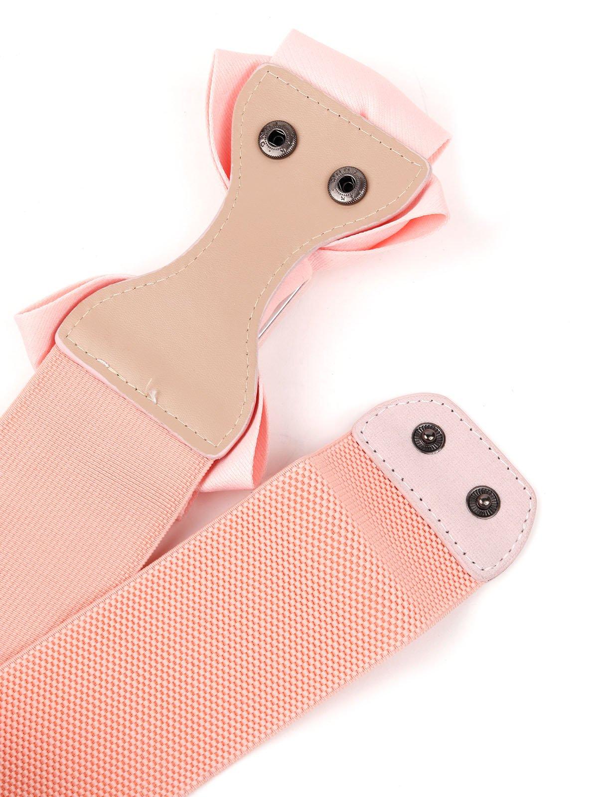 Odette Women Peach Synthetic Belt - Image 4