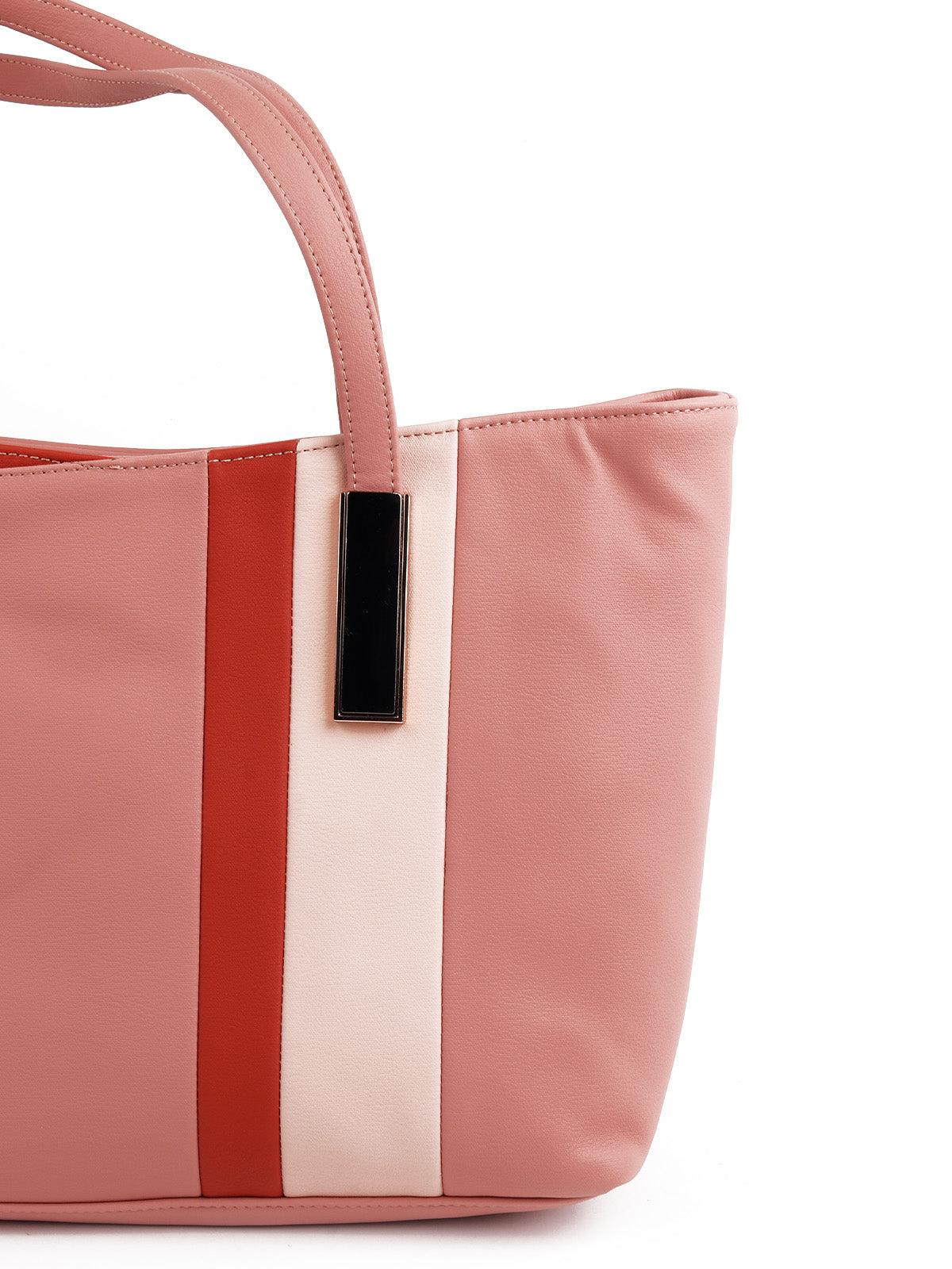 Odette Peach Formal Handbag For Women - Image 5