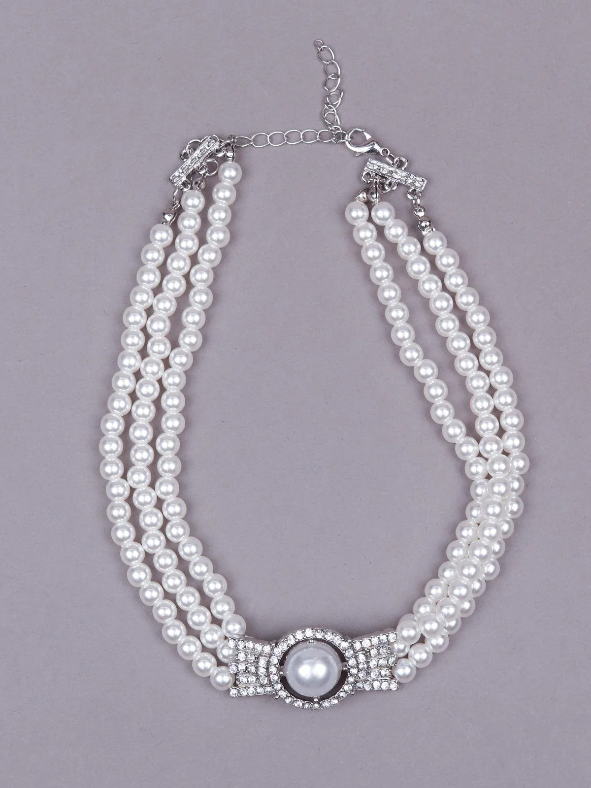 Odette Women Gold Metal Necklace - Image 3