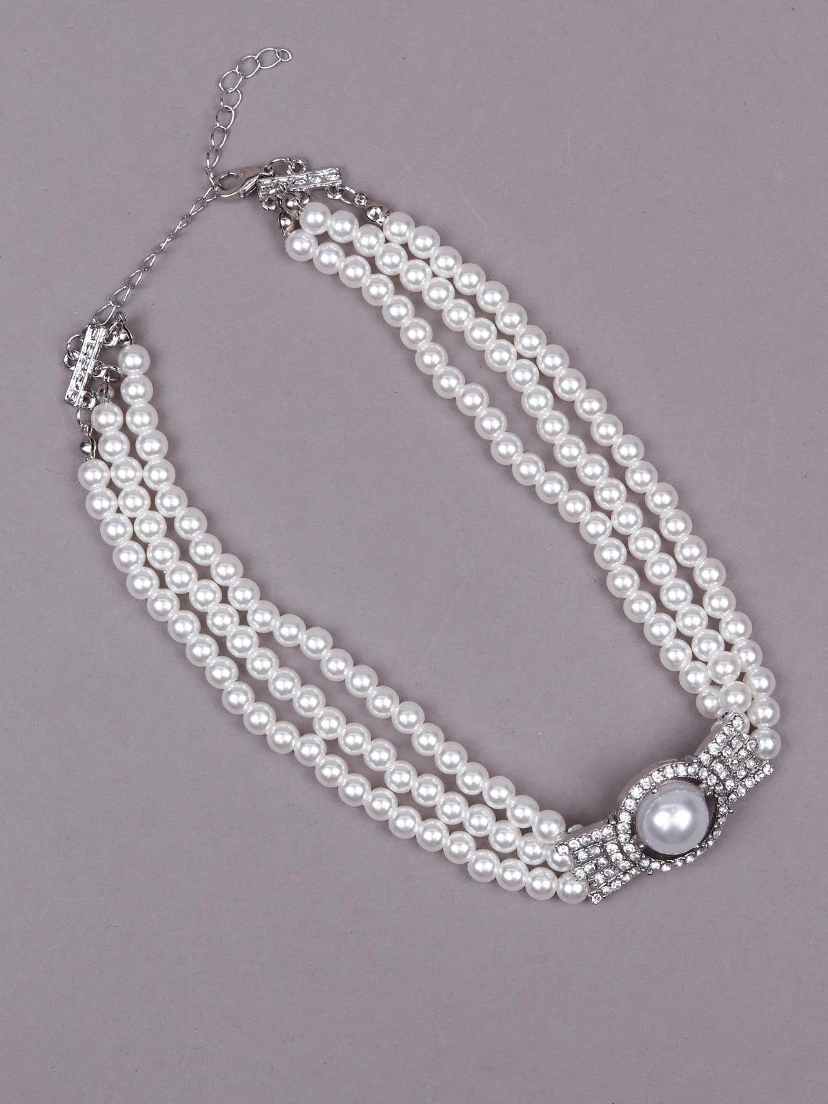 Odette Women Gold Metal Necklace - Image 4