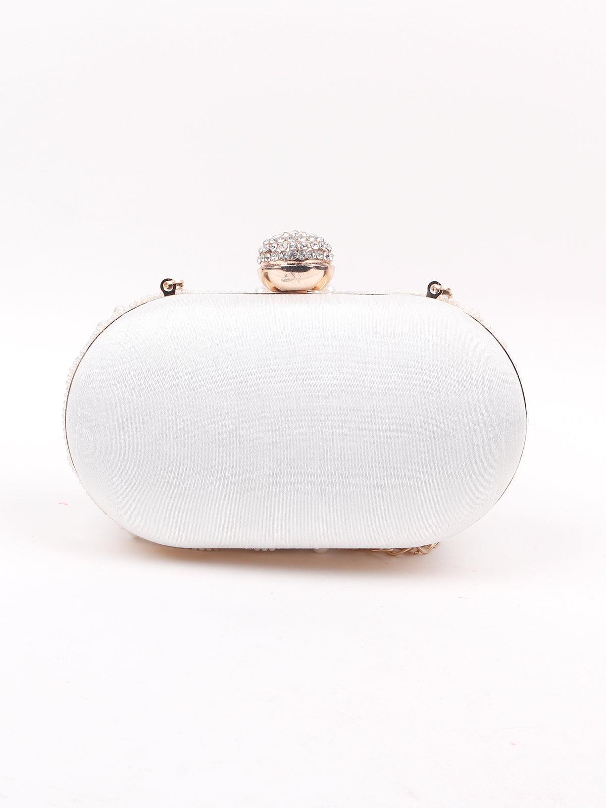 Odette Women Pearl Clutch - Image 7