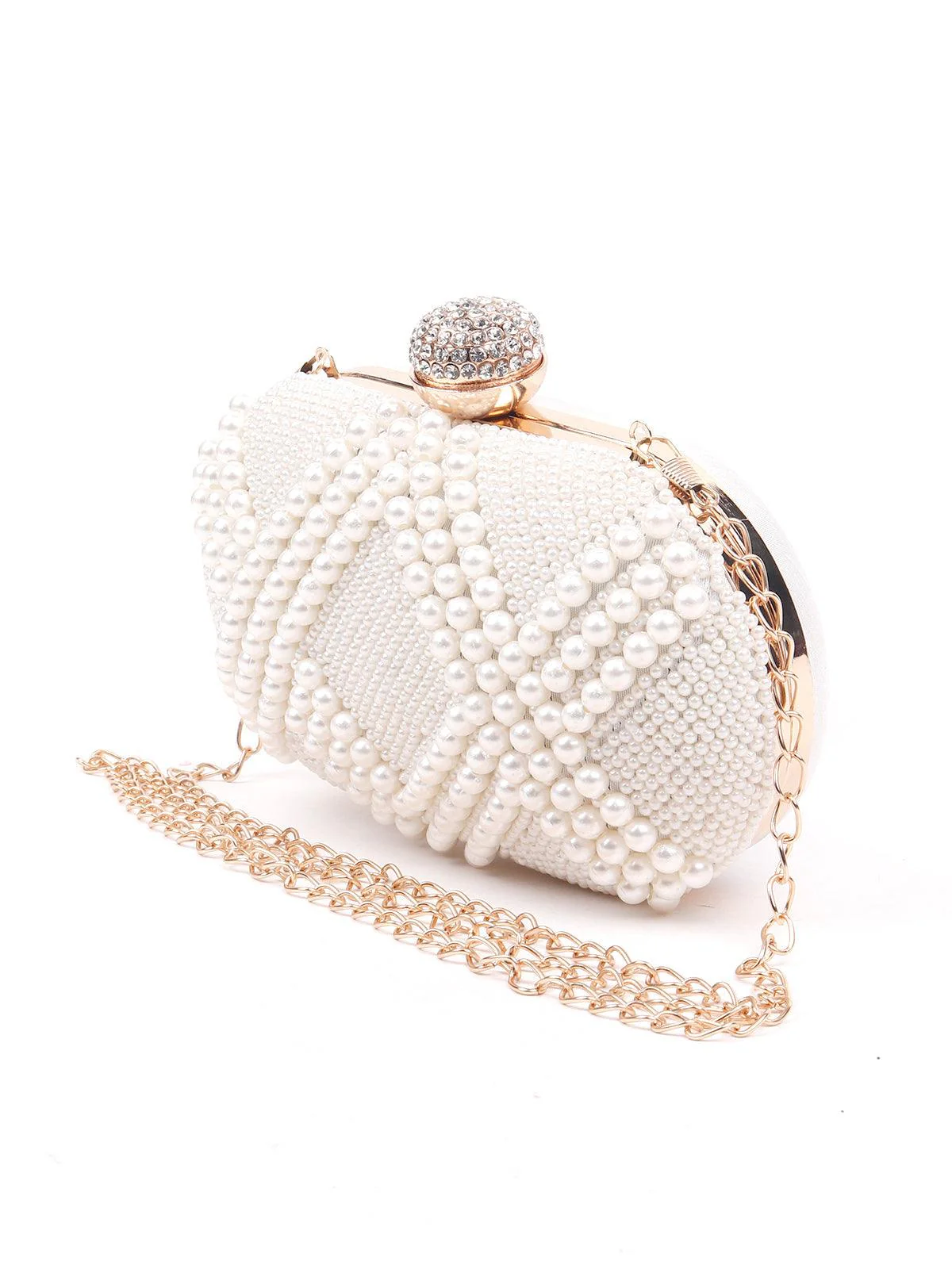 Odette Women Pearl Clutch - Image 8