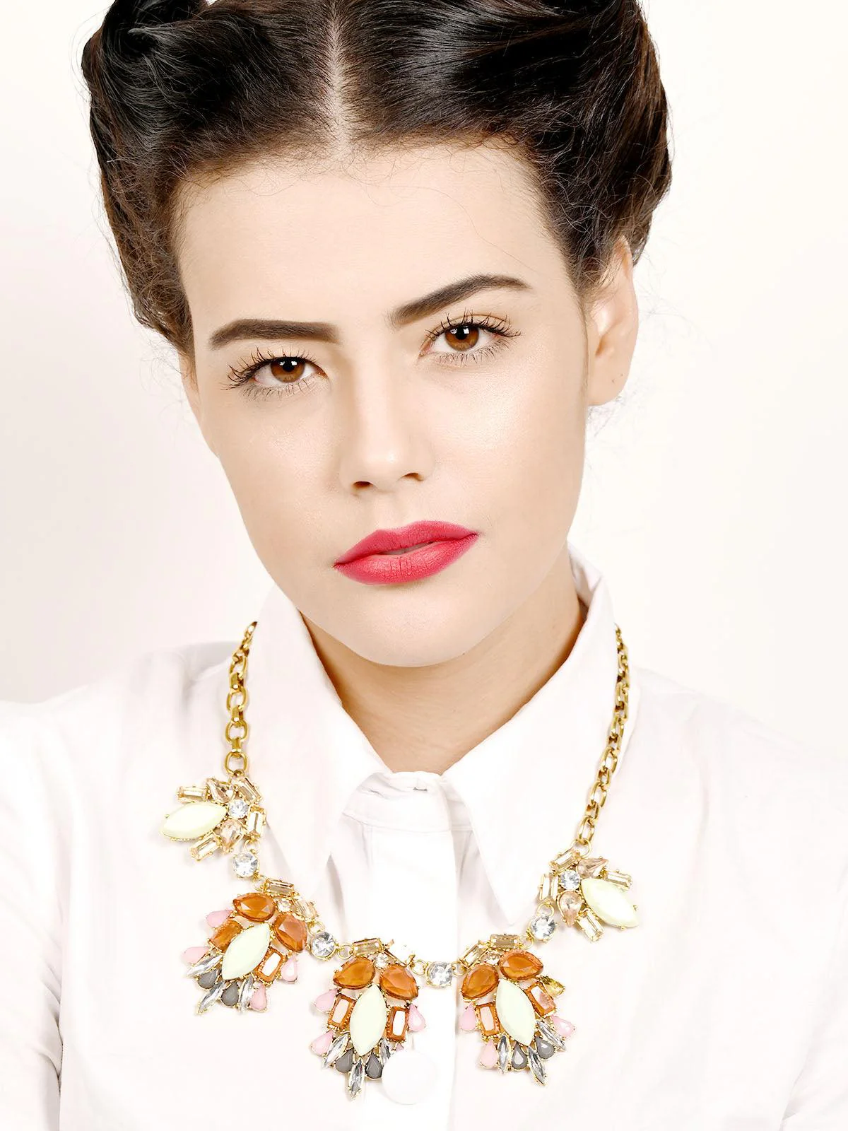 Odette Women Peppy Nizha Statement Neckpiece