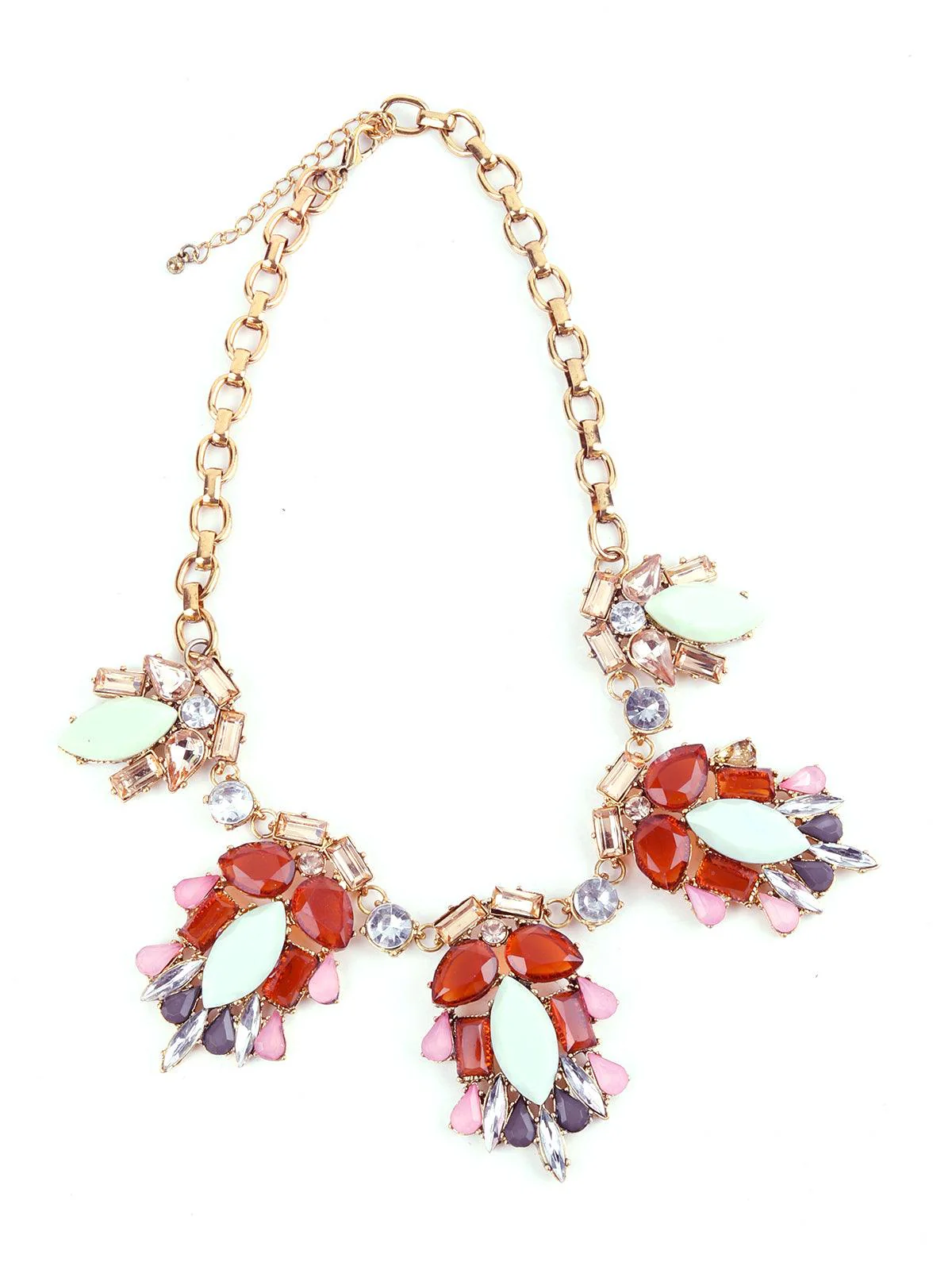 Odette Women Peppy Nizha Statement Neckpiece - Image 3