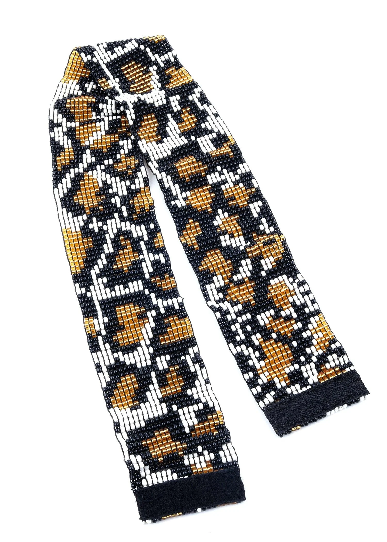 Odette Women Pixel Printed Multicolor Embroidered Belt - Image 6