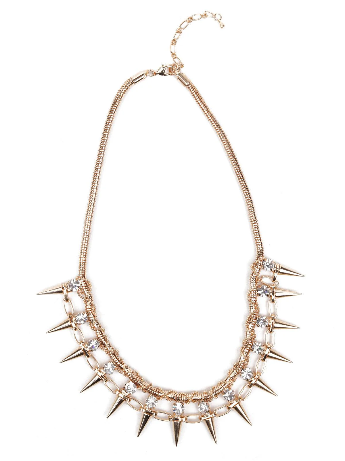 Odette Women Gold Metal Necklace - Image 3